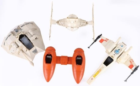 STAR WARS SPACESHIPS KENNER 1980'S TOYS