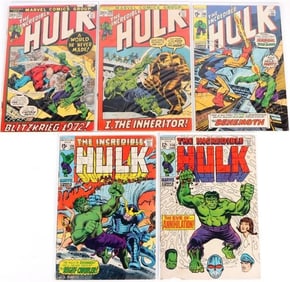 THE INCREDIBLE HULK #116, 126, 136, 149 & 155
