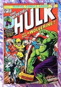 INCREDIBLE HULK #181- 1ST APPEARANCE OF WOLVERINE