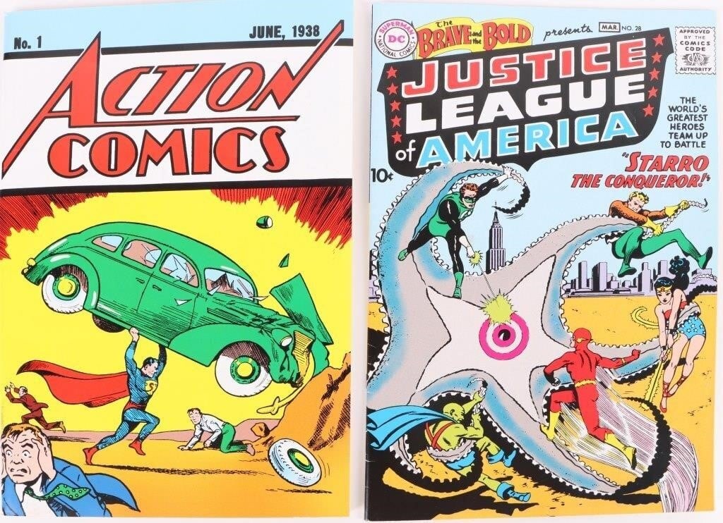 ACTION COMICS #1 & BRAVE & BOLD #28 NM REPRINTS (1 of 5)