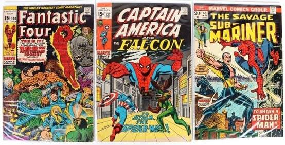 CLASSIC MID TO HIGH GRADE MARVEL COMICS - (3)