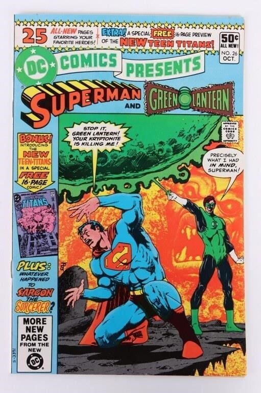 DC COMICS PRESENTS SUPERMAN & GREEN LANTERN #26 (1 of 7)