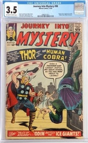 JOURNEY INTO MYSTERY #98 - 1ST HUMAN COBRA - 3.5