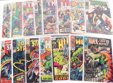 MARVEL VINTAGE COMICS COLLECTION THOR HULK DR. STR