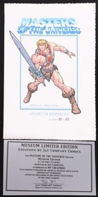 MUSEUM EDITION MASTERS OF THE UNIVERSE 23/25 COA