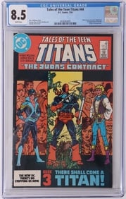 TALES OF THE TEEN TITANS #44 - 1ST JERICHO CGC 8.5