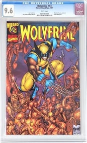 WOLVERINE #1/2 1997 MARVEL & WIZARD CGC 9.6