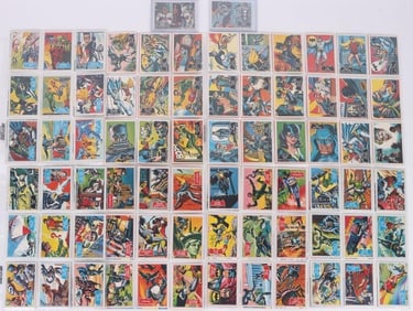 1989 BATMAN TCG 1966 REPRINT COMPLETE SET