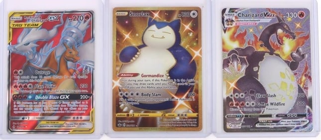 RARE POKEMON COLLECTIBLE HOLO CARDS - LOT OF 3