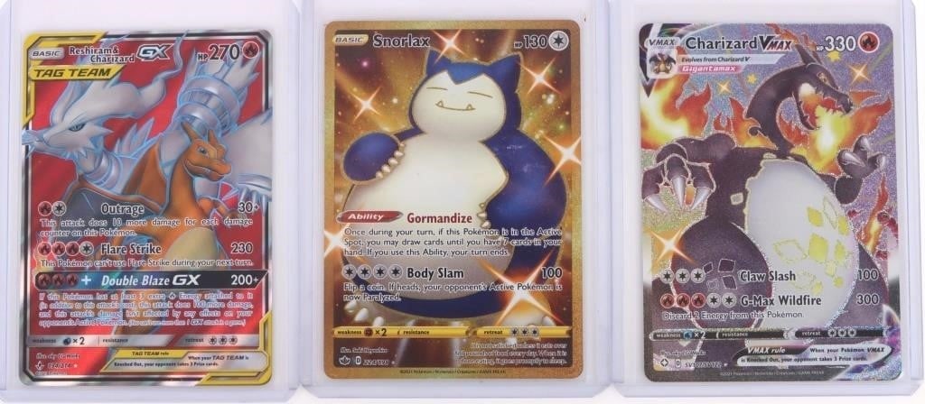 RARE POKEMON COLLECTIBLE HOLO CARDS - LOT OF 3 (1 of 5)