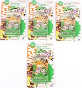 NEW 2004 NICKELODEON TRADING CARDS LOT OF 4