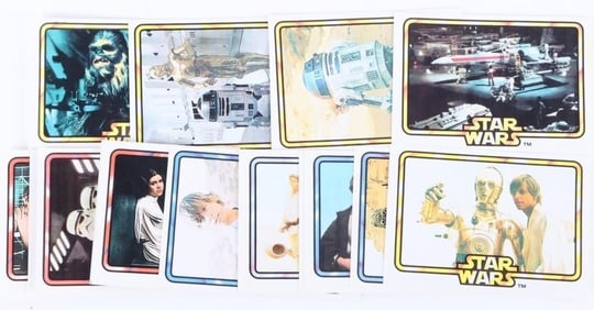 SEALED 1978 STAR WARS COMPLETE GM CARDS SET