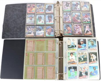 COMPLETE 1985 TOPPS & 1987 DONRUSS BASEBALL SETS