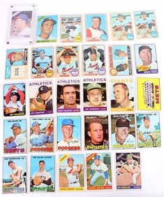 1960'S TOPPS COLLECTIBLE CARDS - LOT OF 29