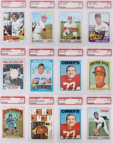 1970-1960's TOPPS PSA GRADED BASEBALL CARDS