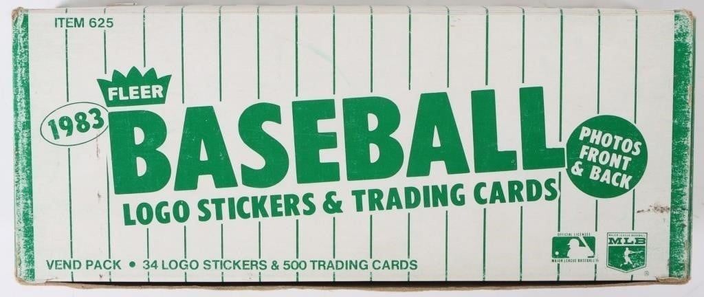 1983 FLEER BASEBALL STICKERS & TRADING CARDS SET (1 of 5)