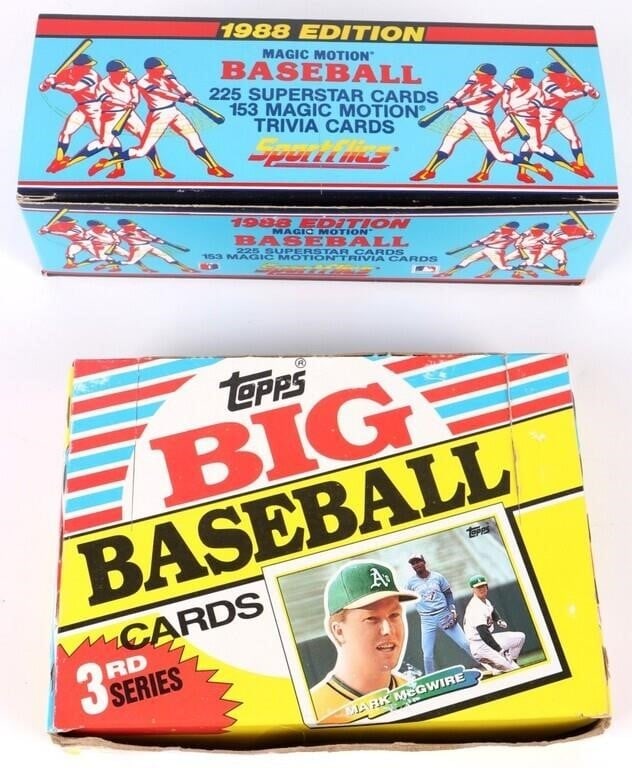 1988 TOPPS & MAGIC MOTION BASEBALL CARD LOT (1 of 5)
