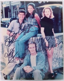 DAWSON'S CREEK CAST AUTOGRAPHED PHOTO W/ COA