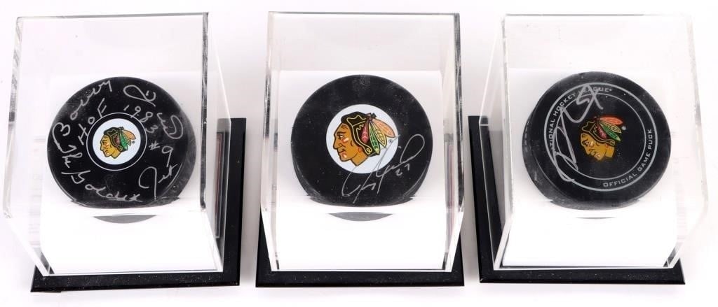Jeremy Roenick Signed Chicago Blackhawks Puck