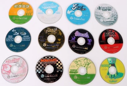 NINTENDO GAMECUBE DISK JAPANESE VERSION LOT OF 12