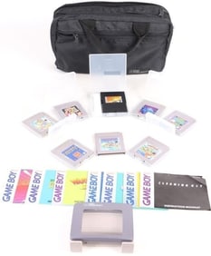 NINTENDO GAMEBOY STARTER KIT LOT (NO DEVICE)