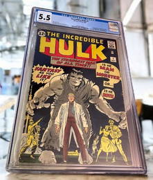 THE INCREDIBLE HULK #1 CGC 5.5 - 1ST HULK!