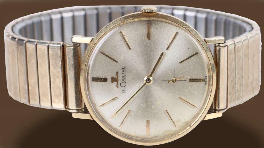 LE COULTRE 18K YELLOW GOLD MEN'S WRISTWATCH (1 of 4)