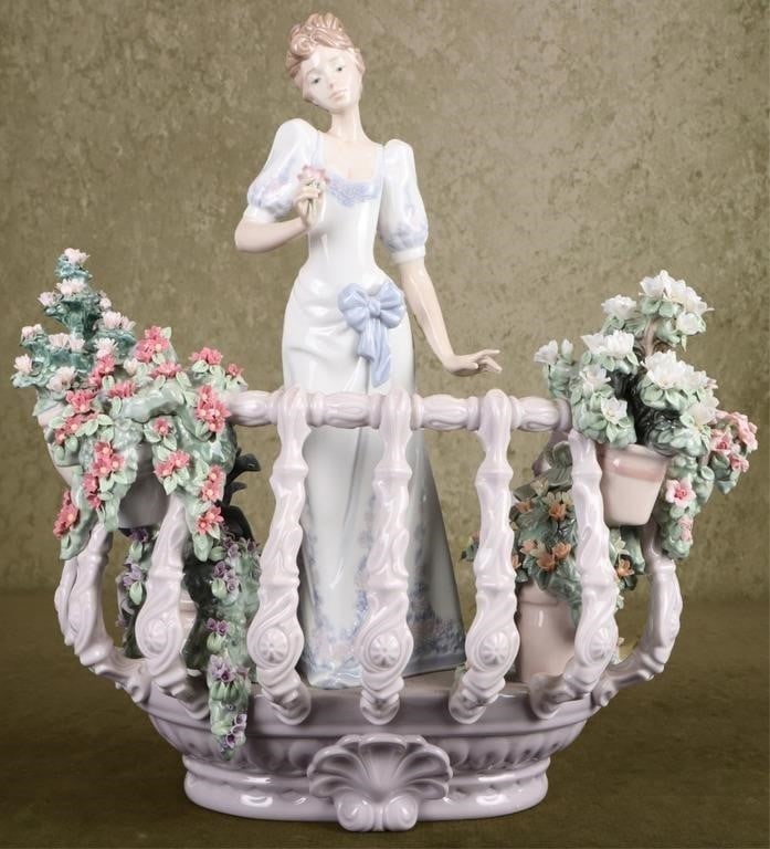 LLADRO 'FAR AWAY THOUGHTS' #1798 RETIRED FIGURINE (1 of 7)