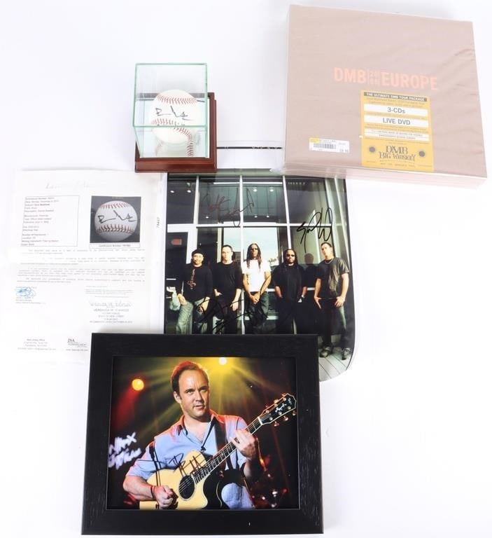 DAVE MATTHEWS BAND AUTOGRAPHS & MEMORABILIA (1 of 11)