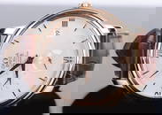 OMEGA 18K GOLD DEVILLE PRESTIGE 39.5MM WATCH