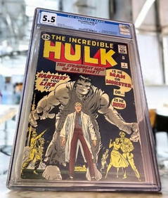 THE INCREDIBLE HULK #1 CGC 5.5 - 1ST HULK! (1 of 2)