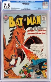 BATMAN #155 CGC 7.5 (1963) -1ST SILVER AGE PENGUIN