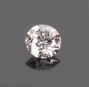 3.08CT ROUND VVS2 LAB GROWN DIAMOND W. IGI CERT