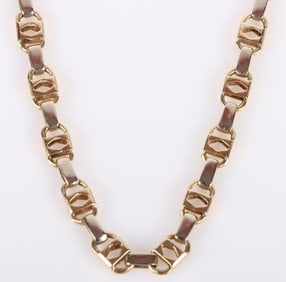 14K YELLOW GOLD CUSTOM 6.6MM MEN'S CHAIN