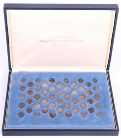.925 FRANKLIN MINT STATES OF UNION MINI-COIN SET