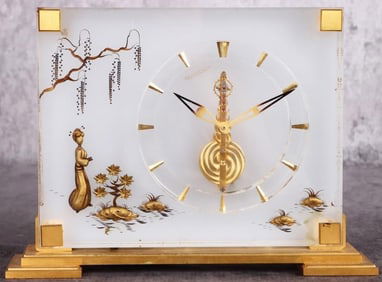 JAEGER-LECOULTRE MARINA MANTEL CLOCK ORIENTAL #349