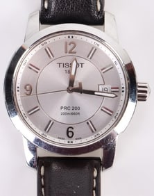 TISSOT SILVER DIAL MENS WRISTWATCH