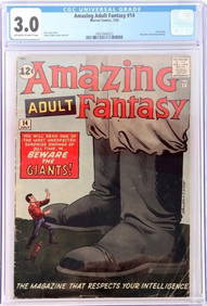 AMAZING (ADULT) FANTASY #14 1ST TED CARTER CGC 3.0 (1 of 3)