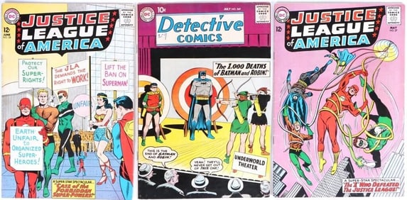 VINTAGE DC COMICS COLLECTION LOT (3)