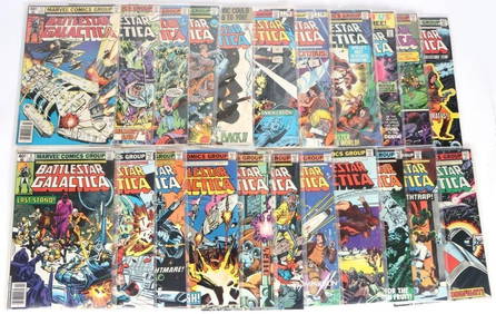 BATTLE STAR GALACTICA COMICS SUPER COLLECTION LOT (1 of 6)