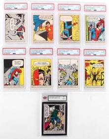 1966 GRADED DONRUSS MARVEL SUPER HERO CARDS