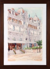 RINO GOLINELLI ORIGINAL WATERCOLOR PAINTING
