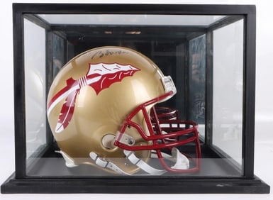 BOBBY BOWDEN SIGNED RIDDLE PROLINE HELMET PSA/DNA