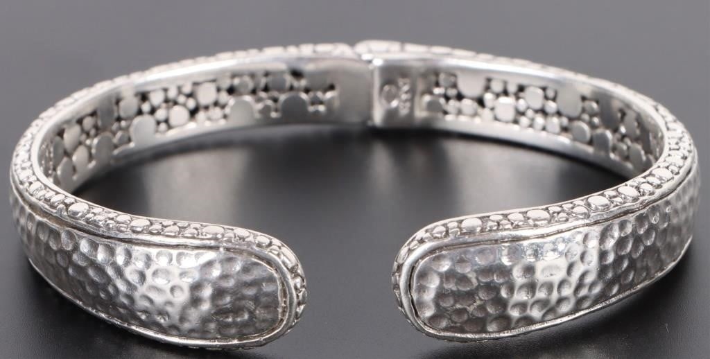 SARDA DESIGNER STERLING SILVER CUFF BRACELET (1 of 3)