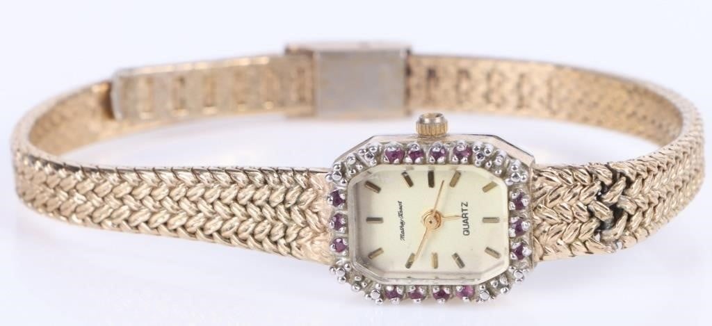 VINTAGE MATHEY-TISSOT GOLD TONE LADIES WATCH (1 of 3)