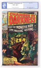 CHAMBER OF DARKNESS #4 MARVEL 1970 PGX 8.5