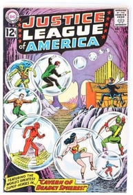 JUSTICE LEAGUE #16 - CAVERN OF DEADLY SPHERES