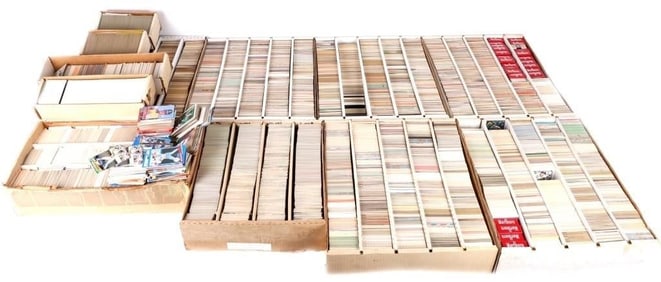 HUGE COLLECTION OF 1980'S-1990'S BASEBALL CARDS