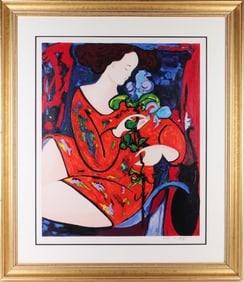 LINDA LE KINFF 'L'ORCHIDEE' SIGNED LTD ED. GICLEE