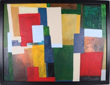 HANS HOFMANN ORIGINAL OIL PAINTING - AFTER